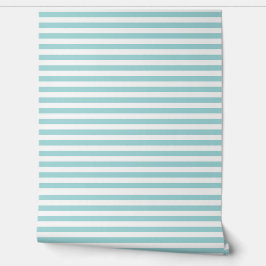 ミントホワイトストライプ 壁紙