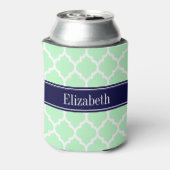 ミントホワイトモロッコ#5ネイビーブルー名モノグラム 缶クーラー (缶裏面)