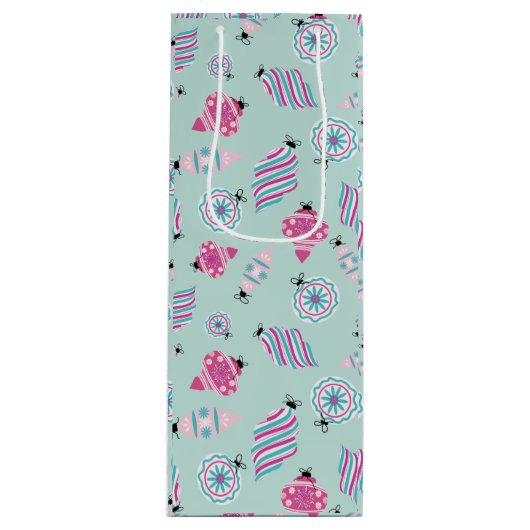 ミントボーすてきブルズワイン抱き枕 ワインギフトバッグ (正面)