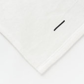 ミントモダンウォッチでマイルストーン写真のプロップ フリースブランケット (角)