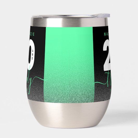 ミントモダンガーリーグリーン20とトレンディー (左面)