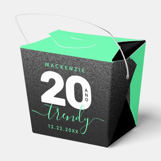 ミントモダンガーリーグリーン20とトレンディー フェイバーボックス (裏面サイド)