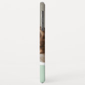 ミントモダンギフトのパーソナライズされた家族の写真&名前 Case-Mate iPhoneケース (裏面/左)