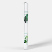 ミントモダングリーン熱帯三角形パターン Case-Mate iPhoneケース (裏面 / 右)