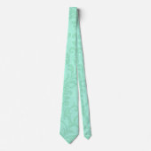 ミントモダンダマスコウェディングパーティー ネクタイ (正面)