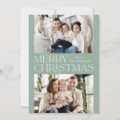 ミントモダンメリークリスマス2の写真 シーズンカード (正面)