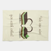 ミントラブナナニモバーデザートフード キッチンタオル (横)