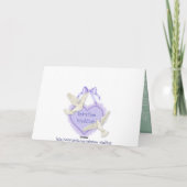 ミントレースのウェディング - サンクス サンキューカード (裏面)