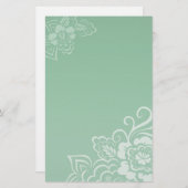 ミントレース – 文房具 便箋 (正面/裏面)