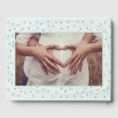 ミント不気味キュートこうもりハロウィーンベイビーシャワー ゲストブック (裏面)