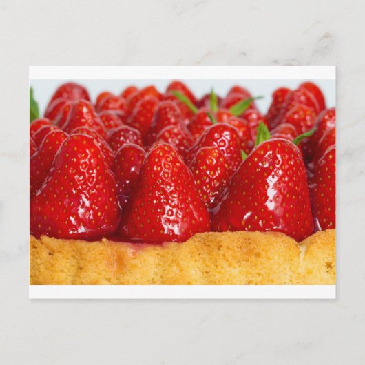 ミント入りストロベリーケーキ ポストカード (正面)