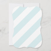 ミント回転木馬ホースバースデーパーティー 招待状 (裏面)