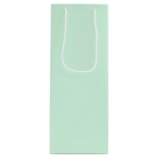 ミント抱き枕 ワインギフトバッグ (正面)