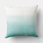 ミント水ガーリー色金ゴールドグリッグラデーションジグリッター クッション (裏面)