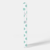 ミント水玉模様 Case-Mate iPhoneケース (裏面 / 左)