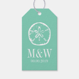 ミント砂ドルビーチ結婚式好意ギフトラベル ギフトタグ