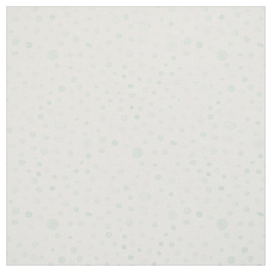 ミント紙吹雪水色ドット生地 ファブリック (見本)