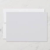 ミント紙吹雪 ポップ・アートの | キンセアニェラ 招待状 (裏面)