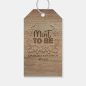 ミント結婚ト ギフトタグ (裏面)