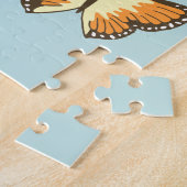 ミント自分の美しい蝶になる ジグソーパズル (側面)