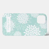 ミント菊フローラルパターン Case-Mate iPhoneケース (裏面 (横))