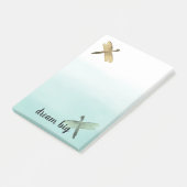 ミント金ゴールドトンボグラデーションイ ポストイット (アングル)