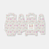 ミント金ゴールドバラティーパーティーベビーシャワーお気に入りボックス フェイバーボックス (折り畳みなし)