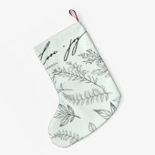 ミント離れス・クリスマスの愛と喜び スモールクリスマスストッキング (裏面 (吊り時))