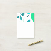 ミント離れーズポスト ポストイット (デスク上)