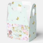 ミント魅惑的な庭の妖精、蝶の誕生日 フェイバーボックス (オープン)