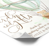 ミント・グリーン・カードとギフトを心から待つ ポスター (角)