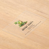 ミント ジュレップ ダービー パーティー アクリル招待状 (レイダウン)