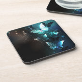 ミント・ナイト・バターフライ コースター (左側)