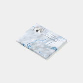 ミント・ネイビー・グレイ・マーブルをお願い ポストイット (アングル)