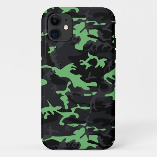 ミント・ハイライツ・カモ Case-Mate iPhoneケース (裏面)