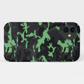 ミント・ハイライツ・カモ Case-Mate iPhoneケース (裏面(横))