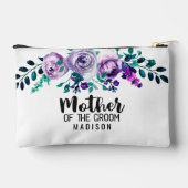 ミント&パープルフローラリースマザーオブザグルーミング アクセサリーポーチ (裏面)