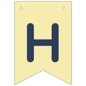 ミント&ピンクスイートパンダデザイン バンティングフラッグ (第2の旗)