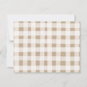 ミント&ピーチカボチャのリビールサンキューカード サンキューカード (裏面)