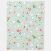 ミント フリースブランケット (正面)