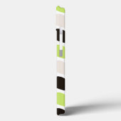 ミント&ブラックフローラルパターンiPad Mini ケース Case-Mate iPhoneケース (裏面 / 左)