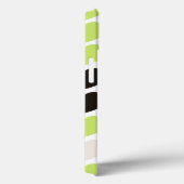 ミント&ブラックフローラルパターンiPad Mini ケース Case-Mate iPhoneケース (裏面 / 右)