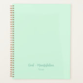 ミント プランナー手帳 (正面)