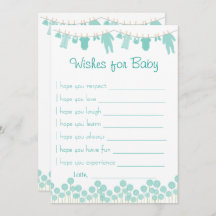 ミント·ベイビー·シャワーがベビー戦を希望