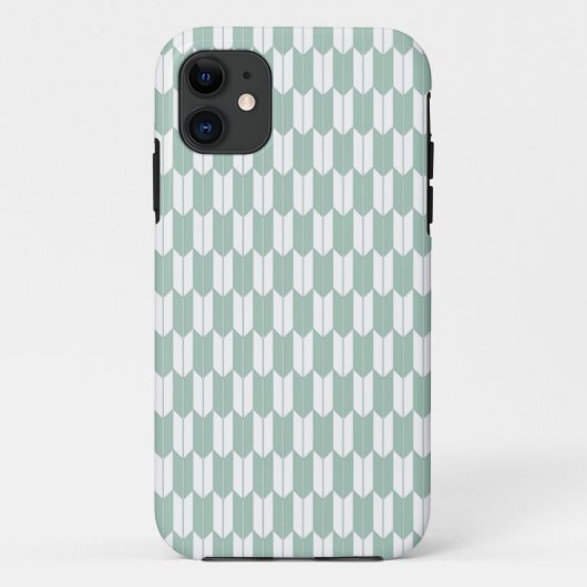 ミント&ホワイト日本のヤガスリiPhone 5ケース Case-Mate iPhoneケース (裏面)