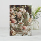 ミント&マカロン | スイートトリート 招待状 (スタンド正面)