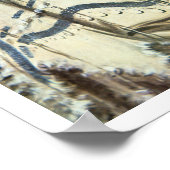 「ミント」、マンダンインディアンの女の子、1832年(カラー・リトボ) ポスター (角)