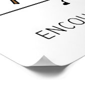 ミント・ユーを奨励素晴らしする ポスター (角)