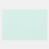 ミント ラッピングペーパーシート (正面3)