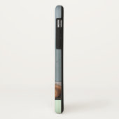 ミント |写真モノグラム(縦型) パーソナライズされた Case-Mate iPhoneケース (裏面/左)
